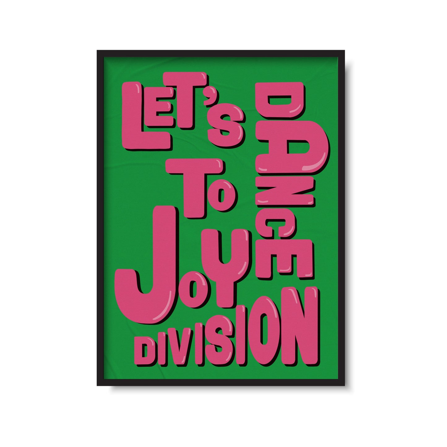 Lets Dance To Joy Division | The Wombats Print