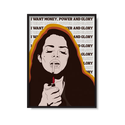 Lana Del Rey Pop Art Print