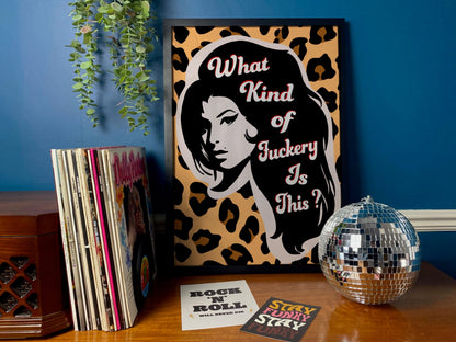 What Kind of Fuckery Is This? Amy Winehouse Print