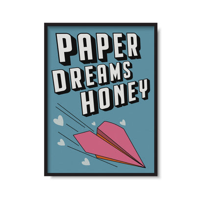 Paper Dreams Honey Print