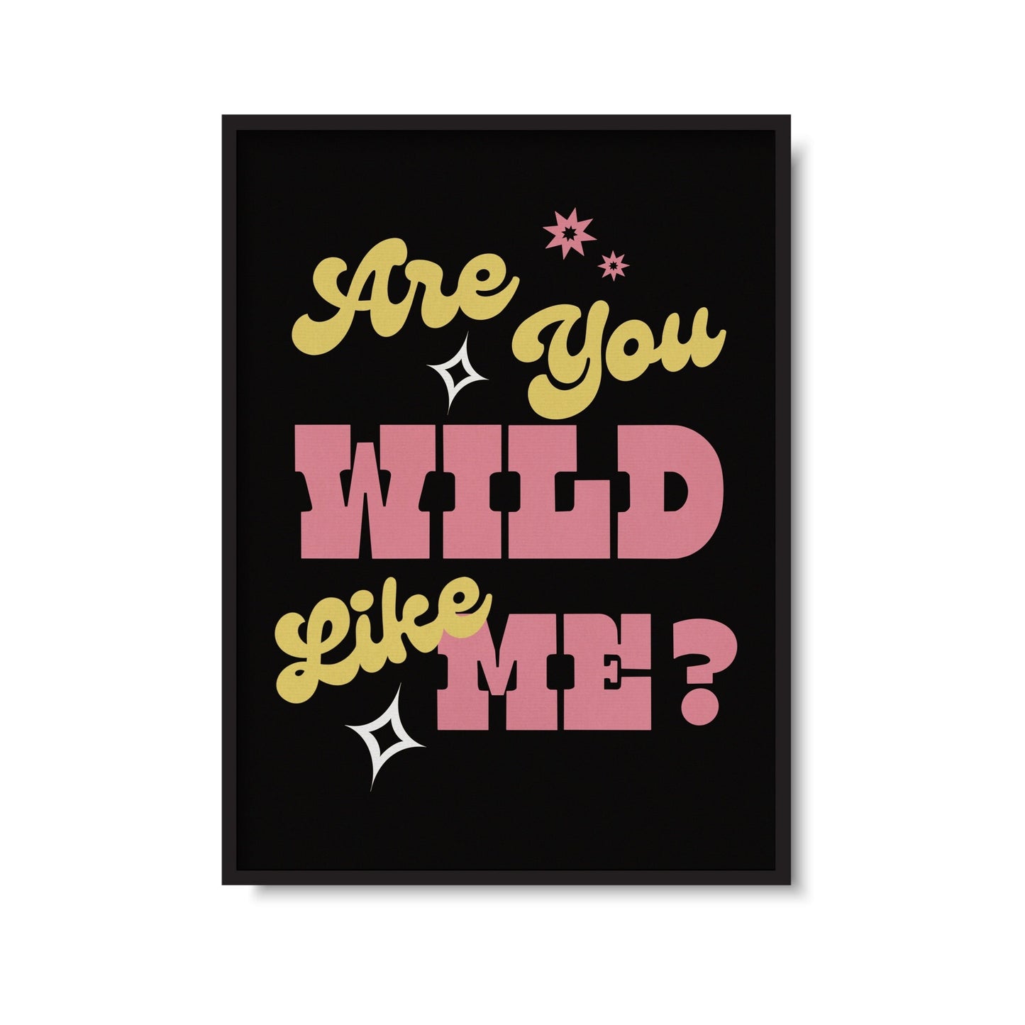 Are You Wild Like Me? Wolf Alice Inspired Print