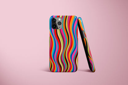 Wavy Rainbow Phone Case