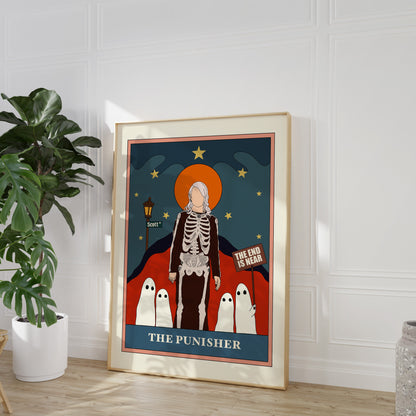 The Punisher Phoebe Bridgers Tarot Print
