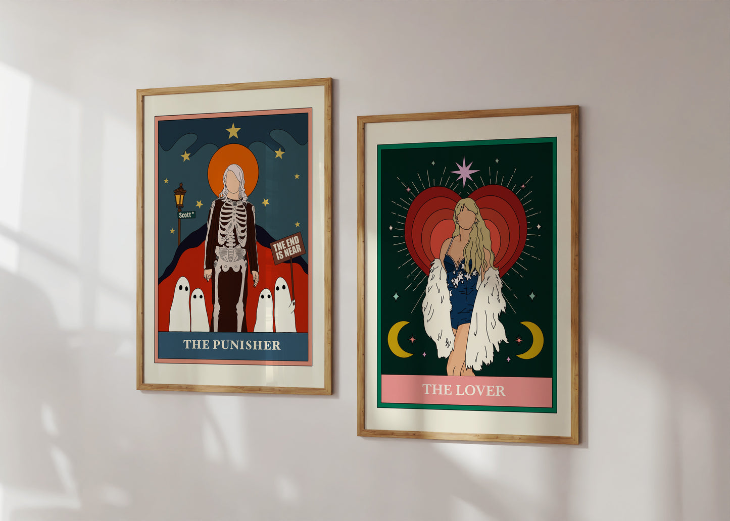 The Punisher Phoebe Bridgers Tarot Print