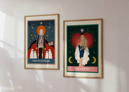 The Punisher Phoebe Bridgers Tarot Print