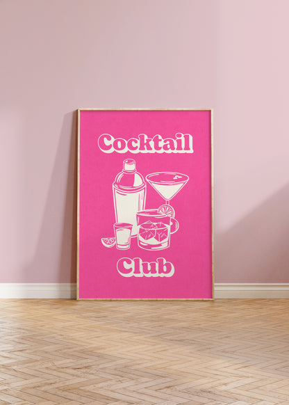 Cocktail Club Print