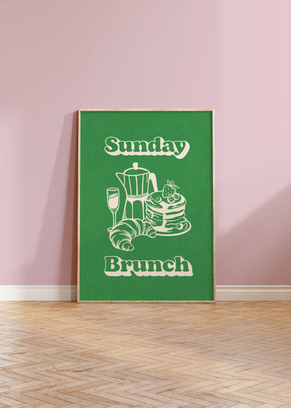 Sunday Brunch Print