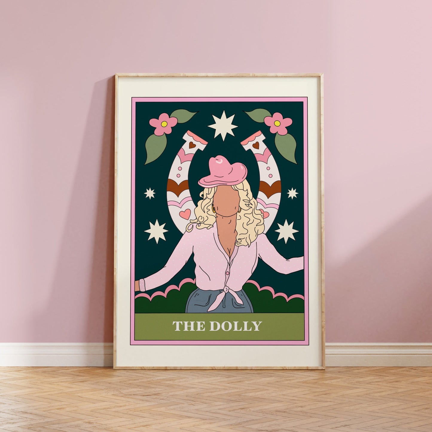 Dolly Tarot Card Art Print